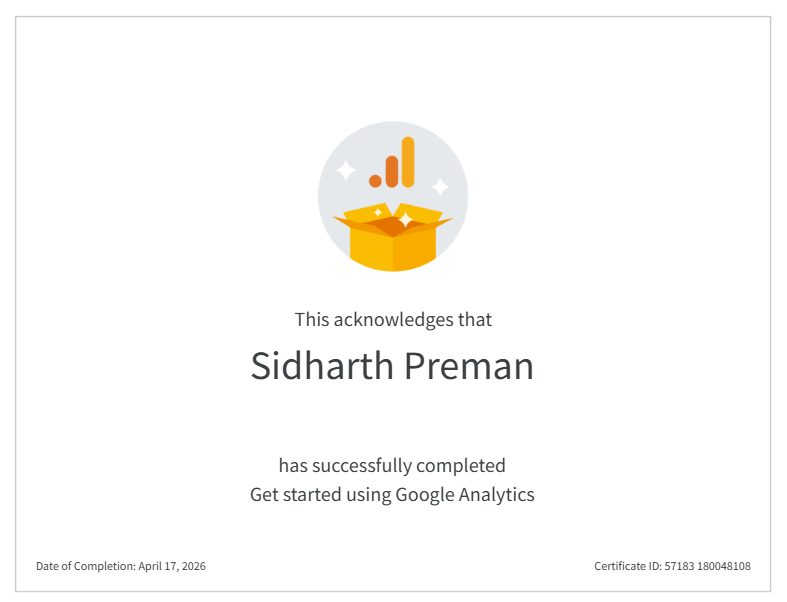best freelance digital marketing strategist in kannur certificate 3